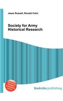 Society for Army Historical Research