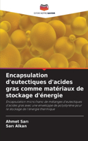 Encapsulation d'eutectiques d'acides gras comme matériaux de stockage d'énergie