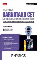 MTG Objective Karnataka CET Physics Book For 2024 KCET Exam | KCET Topicwise Comprehensive Theory with Previous 10 Years Solved Question Papers & 6500+ MCQs