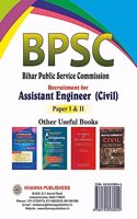 BPSC Assistant Engineering in Civil Services Examination Paper I & II [Paperback]