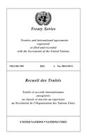 Treaty Series 2909 (English/French Edition): (United Nations Treaty Series / Recueil des Traites des Nations Unies)