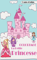 coloriage la petite princesse 3 ans et plus