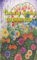 Country Spring Coloring Book