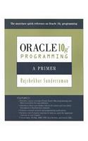 Oracle 10g Programming: A Primer