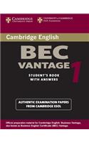 Cambridge BEC Vantage 1