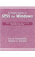 A Simple Guide To Spss For Windows For Versions 8.0, 9.0, 10.0, And 11.0