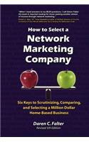 How to Select a Network Marketing Company