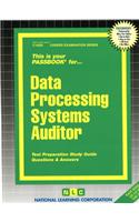 Data Processing Systems Auditor: Passbooks Study Guide