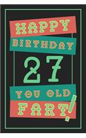 28th Birthday Gift: Lined Journal / Notebook - Funny 28 yr Old Gag Gift, Fun And Practical Alternative to a Birthday Card - 28th Birthday Gifts For Men - Retro Theme - 