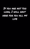 If You Are Not Too Long I Will Wait Here For You All My Life&#65533;