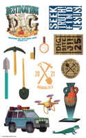 Vbs 2021 Theme Stickers 10 Sheets