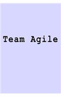Team Agile: Blank Lined Journal