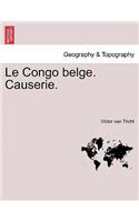 Le Congo Belge. Causerie.