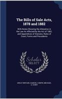 Bills of Sale Acts, 1878 and 1882
