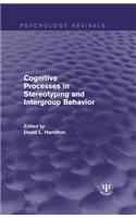 Cognitive Processes in Stereotyping and Intergroup Behavior