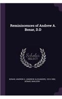 Reminiscences of Andrew A. Bonar, D.D