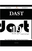 Dast 19 Success Secrets - 19 Most Asked Questions on Dast - What You Need to Know
