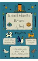 Internet Address & Password Log Book