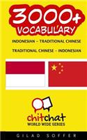 3000+ Indonesian - Traditional Chinese Traditional Chinese - Indonesian Vocabulary