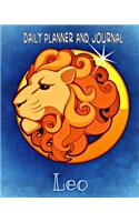 Daily Planner and Journal - Leo (Quick Appointment -Task Section): Personal Organizer For Daily Activities and Appointments
