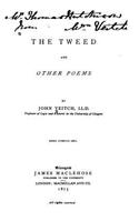 The Tweed, and Other Poems: (English)