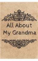 All About My Grandma Journal