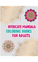 Intricate Mandala Coloring Books For Adults