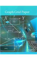 Graph / Grid Paper: Graph Grid Squares Paper Notebook Journal Quad Rules for Writing Drawing Note Taking Lists Diary One Subject Book 100 Pages All Purpose Paperback fo