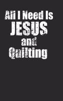 Christian Quilting Notebook for Lovers of Quilting and Jesus