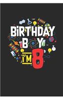 Birthday Boy I'm 8: Graph Paper Notebook (6" x 9" - 120 pages) Birthday Themed Notebook for Daily Journal, Diary, and Gift