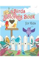 Birds Coloring Book for Kids: Fun Coloring Books for Children, Unique Collection Coloring Pages, Coloring Book Birds, Bird Drawing Books for Kids