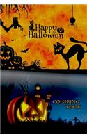 Happy Halloween Coloring Book