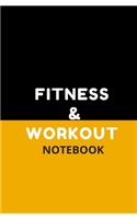 Fitness and Workout Notebook