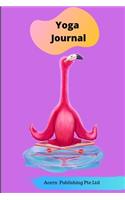 Flamingo Theme Yoga Journal