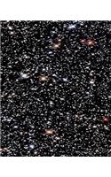Outer Space Telescope View Astronomy Science School Composition Book 130 Pages
