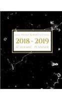 2018-2019 Academic Planner Weekly and Monthly