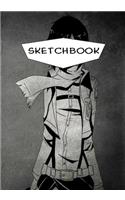 Sketchbook: Anime cartoon 57: 100 Pages of 7" x 10" Blank Paper for Drawing (Sketchbooks)