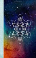 Metatron's Cube Universe 8.5 X 11 150 Pages Large 1 Half Inch Per Side Hexagon Graph Paper Journal Notebook