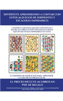 Cuaderno de ejercicios para aprender a contar en preescolar (Diviértete aprendiendo a contar con estos 20 juegos de serpientes y escaleras imprimibles)