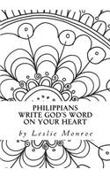 Philippians Write God's Word on Your Heart