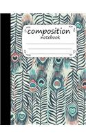 Composition Notebook: Design No.20 Style: (School Notebooks)