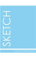 Baby Blue Sketch Book