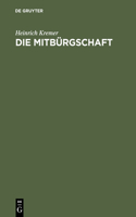 Die Mitbürgschaft