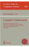 Compiler Construction: 7th International Conference, Cc'98, Held as Part of the European Joint Conferences on the Theory and Practice of Software, Etaps '98, Lisbon, Portu
