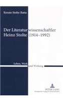 Der Literaturwissenschaftler Heinz Stolte (1914-1992)