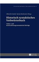 Historisch syntaktisches Verbwoerterbuch