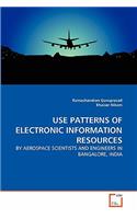 Use Patterns of Electronic Information Resources