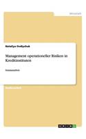 Management operationeller Risiken in Kreditinstituten