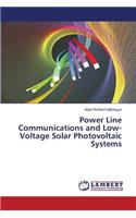 Power Line Communications and Low-Voltage Solar Photovoltaic Systems