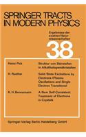 Springer Tracts in Modern Physics
